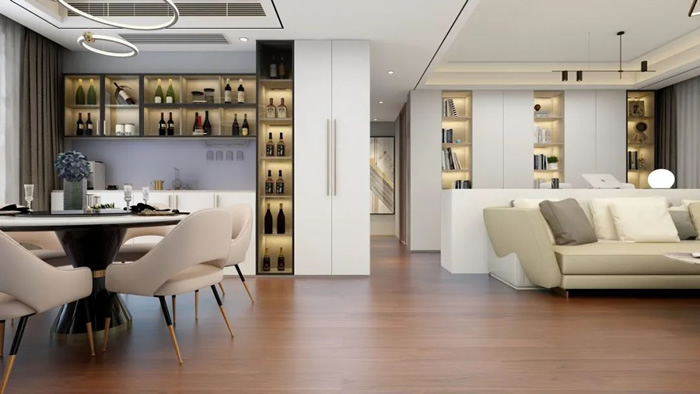 豪门国际FOSB板——全屋定制界门墙柜的万能板材